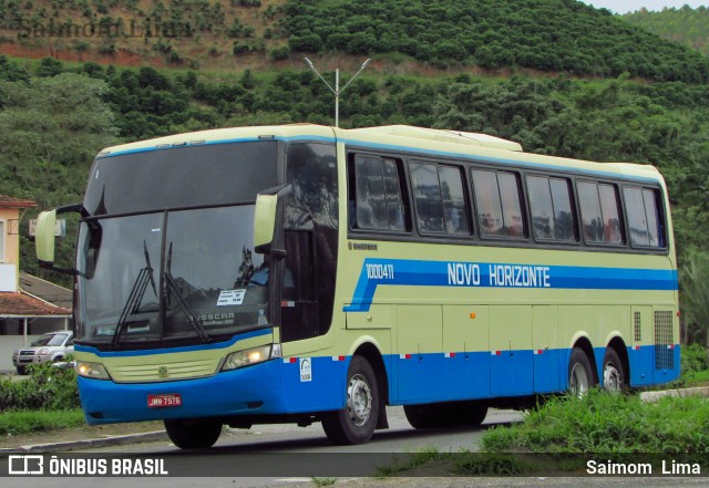 Viação Novo Horizonte 1000411 na cidade de Manhuaçu, Minas Gerais, Brasil, por Saimom  Lima. Número da foto: #7968154.