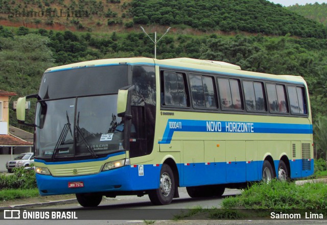 Viação Novo Horizonte 1000411 na cidade de Manhuaçu, Minas Gerais, Brasil, por Saimom  Lima. ID da foto: 7968154.