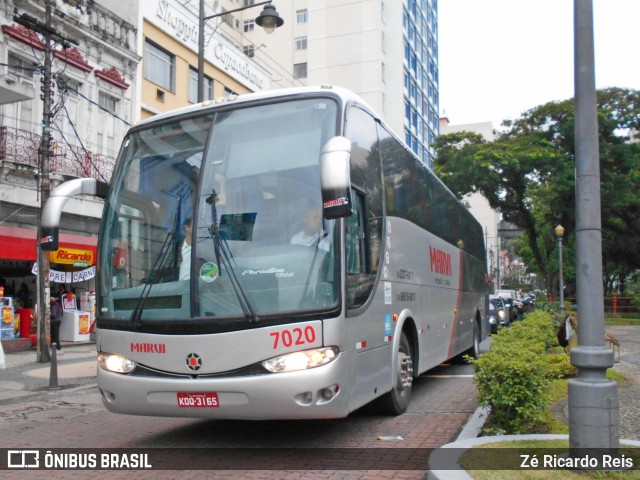 Marvi Fretamento e Turismo 7020 na cidade de Petrópolis, Rio de Janeiro, Brasil, por Zé Ricardo Reis. ID da foto: 7967532.