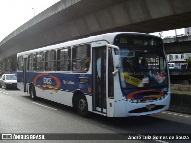 Tijuquinha - Auto Viação Tijuca 50035 na cidade de Rio de Janeiro, Rio de Janeiro, Brasil, por André Luiz Gomes de Souza. Número da foto: #7967497.