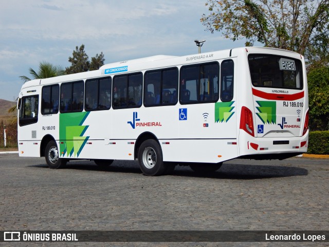 Viação Pinheiral RJ 189.010 na cidade de Volta Redonda, Rio de Janeiro, Brasil, por Leonardo Lopes. ID da foto: 7967576.