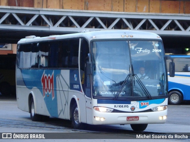 Auto Viação 1001 RJ 108.195 na cidade de Rio de Janeiro, Rio de Janeiro, Brasil, por Michel Soares da Rocha. ID da foto: 7968743.