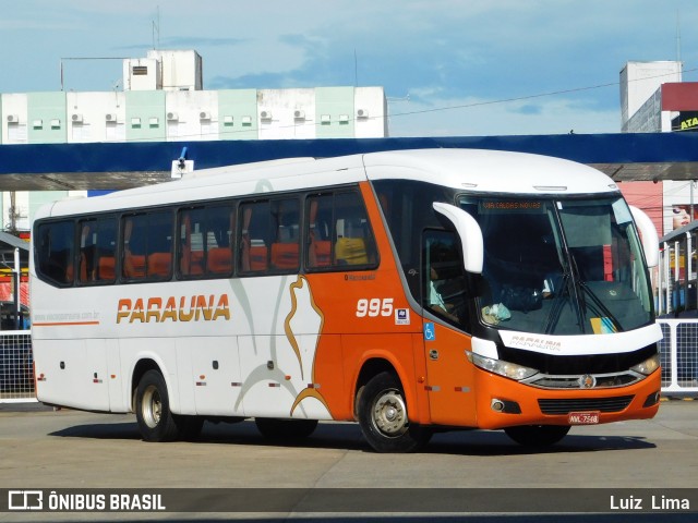 Viação Paraúna 995 na cidade de Goiânia, Goiás, Brasil, por Luiz  Lima. ID da foto: 7967772.