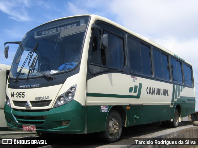 Auto Viação Camurujipe M-955 na cidade de Vitória da Conquista, Bahia, Brasil, por Tarcisio Rodrigues da Silva. ID da foto: 7893423.