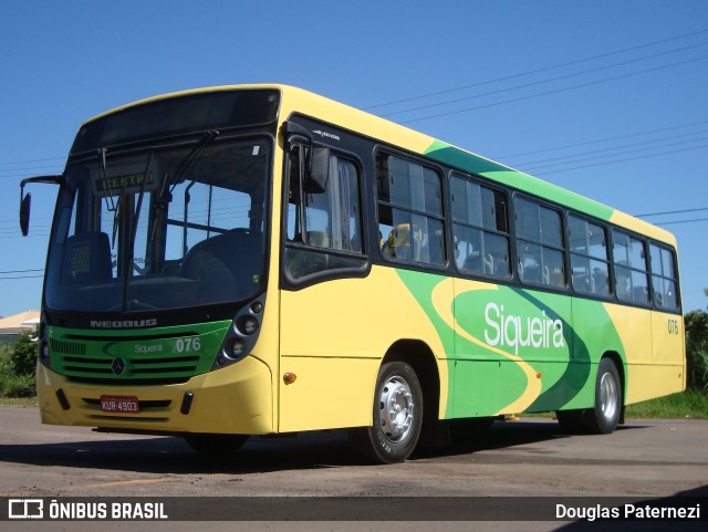 Viação Siqueira 076 na cidade de Campos dos Goytacazes, Rio de Janeiro, Brasil, por Douglas Paternezi. ID da foto: 7892540.