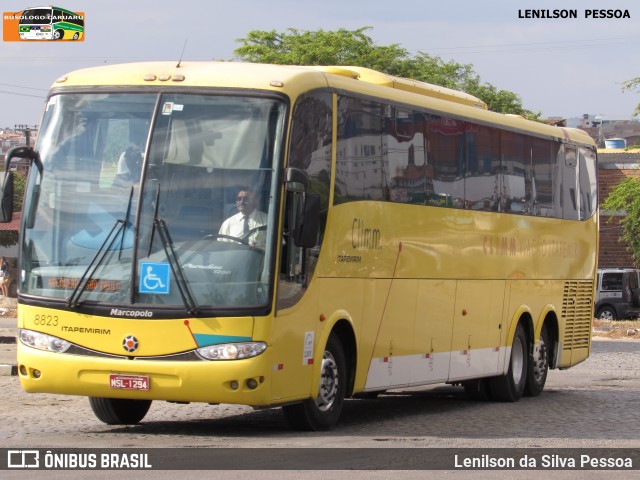 Viação Itapemirim 8823 na cidade de Caruaru, Pernambuco, Brasil, por Lenilson da Silva Pessoa. ID da foto: 7894209.