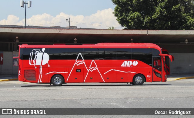 ADO - Autobuses de Oriente 0749 na cidade de Venustiano Carranza, Ciudad de México, México, por Oscar Rodriguez . ID da foto: 7893652.