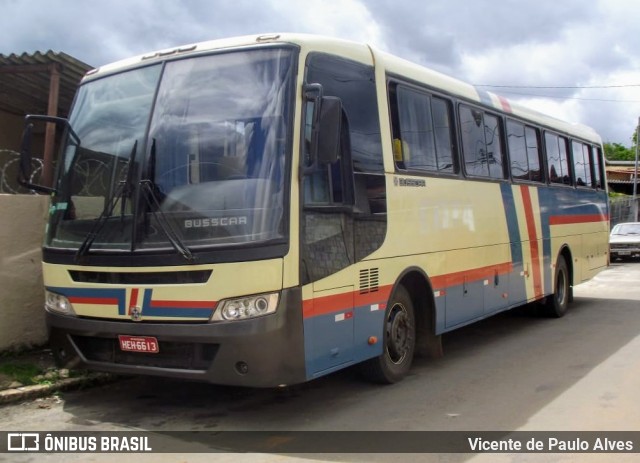 Ônibus Particulares 6613 na cidade de Capim Branco, Minas Gerais, Brasil, por Vicente de Paulo Alves. ID da foto: 7892694.