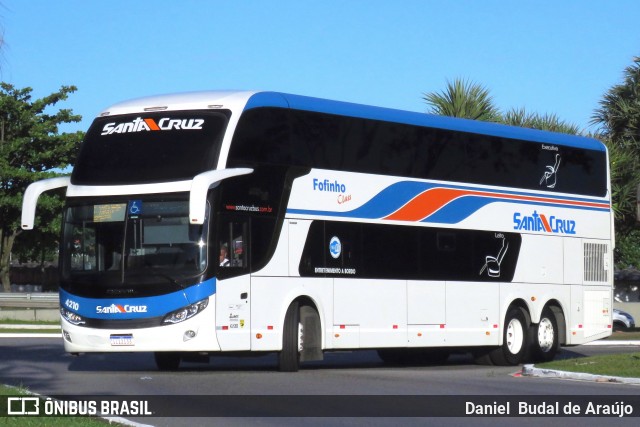 VUSC - Viação União Santa Cruz 4210 na cidade de Florianópolis, Santa Catarina, Brasil, por Daniel Budal de Araújo. Número da foto: #7893151.