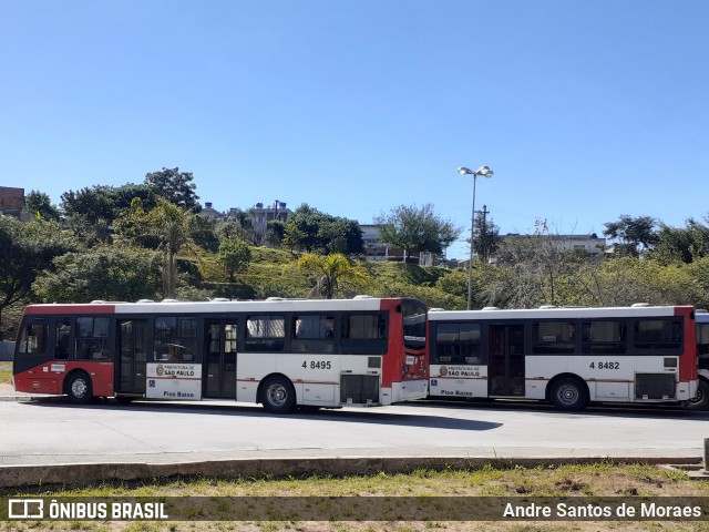 Express Transportes Urbanos Ltda 4 8495 na cidade de São Paulo, São Paulo, Brasil, por Andre Santos de Moraes. Número da foto: #7892856.