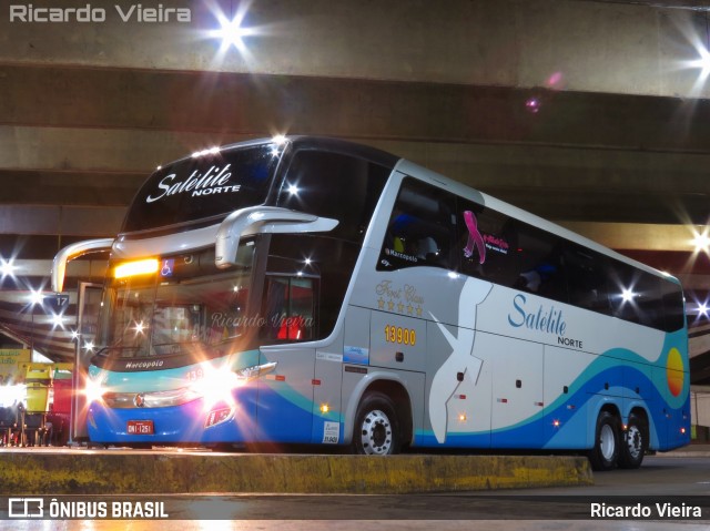 Expresso Satélite Norte 13900 na cidade de Anápolis, Goiás, Brasil, por Ricardo Vieira. Número da foto: #7893471.