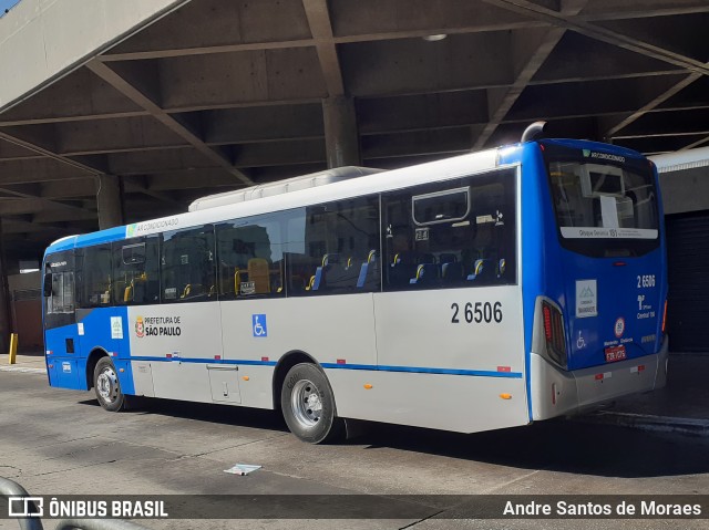 Transcooper > Norte Buss 2 6506 na cidade de São Paulo, São Paulo, Brasil, por Andre Santos de Moraes. ID da foto: 7892968.