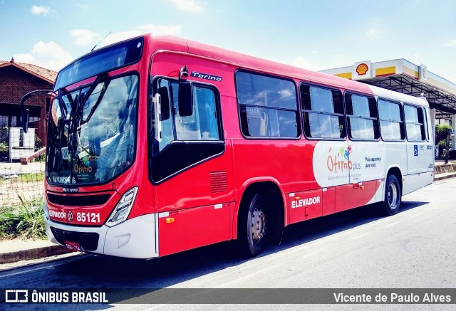 Transjuatuba > Stilo Transportes 85121 na cidade de Mateus Leme, Minas Gerais, Brasil, por Vicente de Paulo Alves. Número da foto: #7892768.