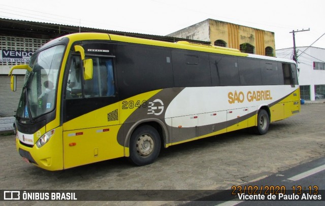 Viação São Gabriel 2840 na cidade de São Mateus, Espírito Santo, Brasil, por Vicente de Paulo Alves. ID da foto: 7892997.