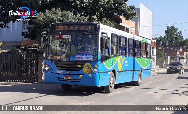 Vereda Transporte Ltda. 13092 na cidade de Vila Velha, Espírito Santo, Brasil, por Gabriel Lavnis. ID da foto: 7894270.