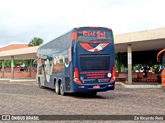 Real Sul Turismo 201354 na cidade de Parnaíba, Piauí, Brasil, por Zé Ricardo Reis. ID da foto: 7970760.