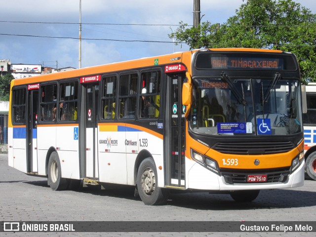 Itamaracá Transportes 1.593 na cidade de Recife, Pernambuco, Brasil, por Gustavo Felipe Melo. ID da foto: 7969701.