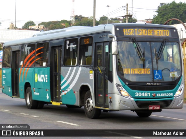 Expresso Luziense > Territorial Com. Part. e Empreendimentos 30481 na cidade de Contagem, Minas Gerais, Brasil, por Matheus Adler. ID da foto: 7971505.