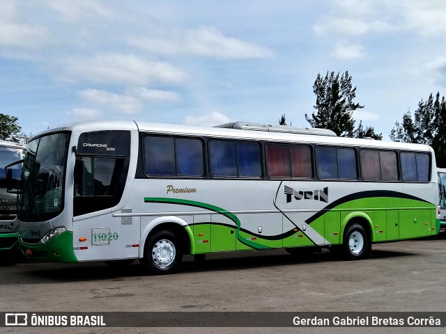 Turin Transportes 11020 na cidade de Ouro Branco, Minas Gerais, Brasil, por Gerdan Gabriel Bretas Corrêa. Número da foto: #7970173.