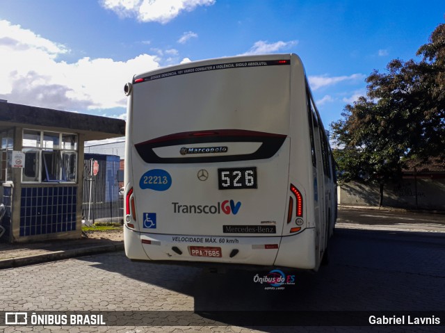 Nova Transporte 22213 na cidade de Vila Velha, Espírito Santo, Brasil, por Gabriel Lavnis. Número da foto: #7971809.