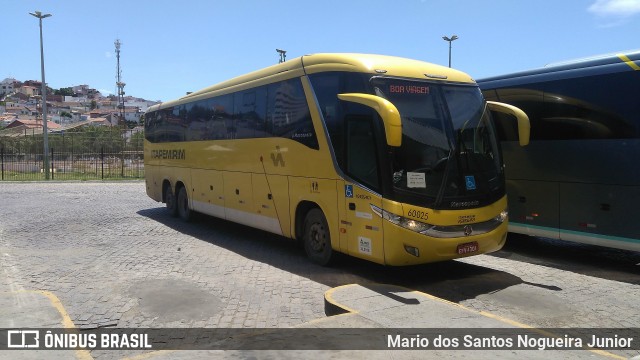 Viação Itapemirim 60025 na cidade de Jequié, Bahia, Brasil, por Mario dos Santos Nogueira Junior. ID da foto: 7971641.