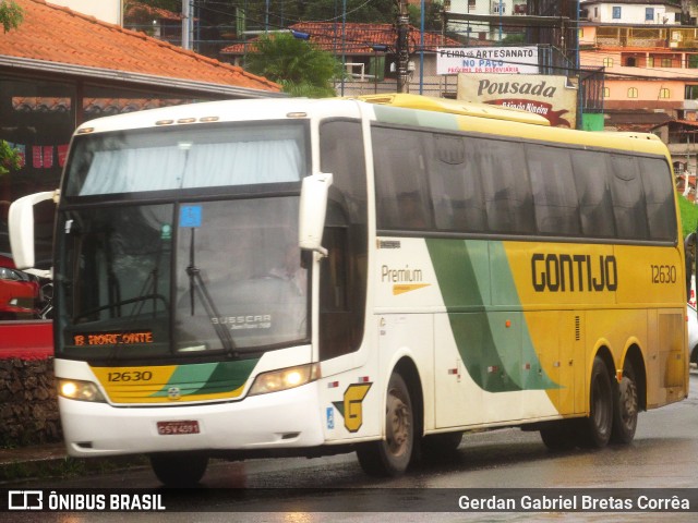 Empresa Gontijo de Transportes 12630 na cidade de Ouro Preto, Minas Gerais, Brasil, por Gerdan Gabriel Bretas Corrêa. Número da foto: #7970410.
