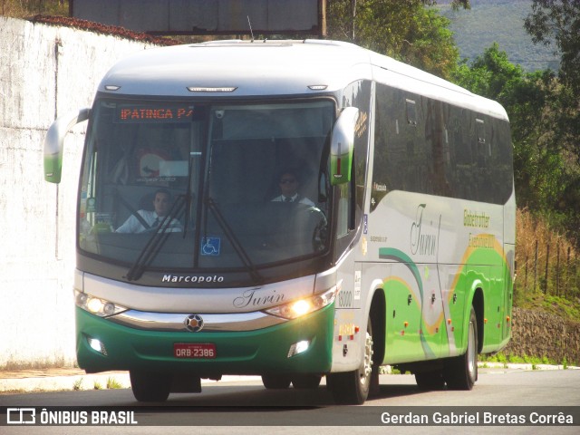 Turin Transportes 18000 na cidade de Ouro Preto, Minas Gerais, Brasil, por Gerdan Gabriel Bretas Corrêa. ID da foto: 7970175.