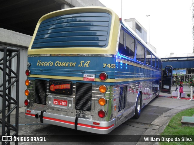 Viação Cometa 7455 na cidade de São Paulo, São Paulo, Brasil, por William Bispo da Silva. Número da foto: #7894858.