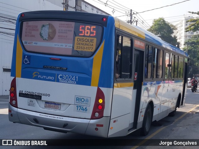 Transportes Futuro C30241 na cidade de Rio de Janeiro, Rio de Janeiro, Brasil, por Jorge Gonçalves. Número da foto: #7894750.