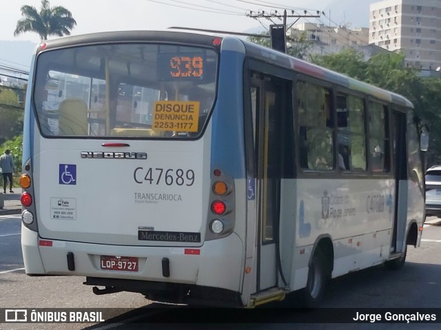 Viação Redentor C47689 na cidade de Rio de Janeiro, Rio de Janeiro, Brasil, por Jorge Gonçalves. Número da foto: #7894755.