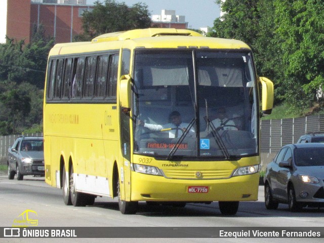 Viação Itapemirim 9037 na cidade de São José dos Campos, São Paulo, Brasil, por Ezequiel Vicente Fernandes. ID da foto: 7896871.