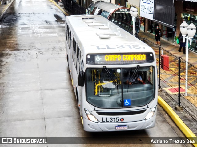 Araucária Transportes Coletivos LL315 na cidade de Pinhais, Paraná, Brasil, por Adriano Trezub Déa. Número da foto: #7899233.