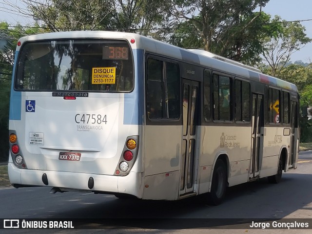 Viação Redentor C47584 na cidade de Rio de Janeiro, Rio de Janeiro, Brasil, por Jorge Gonçalves. ID da foto: 7899205.