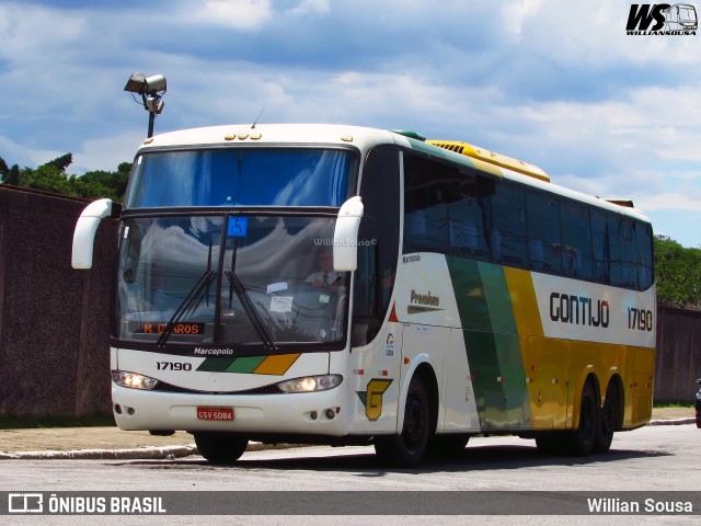 Empresa Gontijo de Transportes 17190 na cidade de São Paulo, São Paulo, Brasil, por Willian Sousa. ID da foto: 7899558.