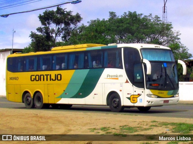 Empresa Gontijo de Transportes 14140 na cidade de Vitória da Conquista, Bahia, Brasil, por Marcos Lisboa. Número da foto: #7897681.