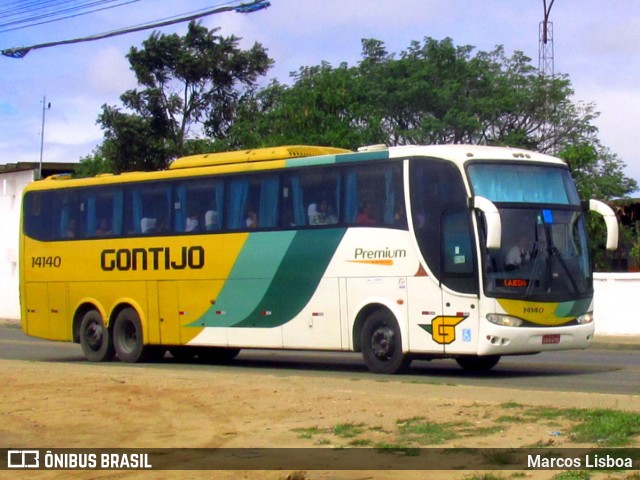 Empresa Gontijo de Transportes 14140 na cidade de Vitória da Conquista, Bahia, Brasil, por Marcos Lisboa. ID da foto: 7897681.