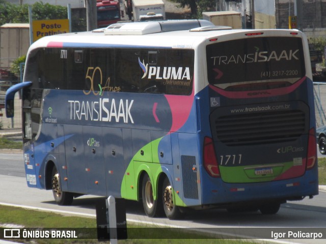 Trans Isaak Turismo 1711 na cidade de Divinópolis, Minas Gerais, Brasil, por Igor Policarpo. ID da foto: 7897991.