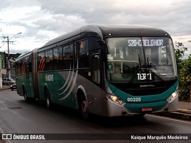 Companhia Coordenadas de Transportes 90325 na cidade de Ribeirão das Neves, Minas Gerais, Brasil, por Kaique Marquês Medeiros . ID da foto: 7899121.