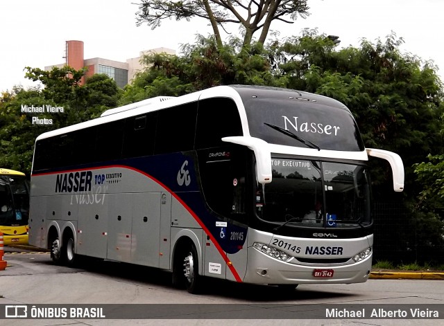 Viação Nasser 201145 na cidade de São Paulo, São Paulo, Brasil, por Michael  Alberto Vieira. Número da foto: #7898004.
