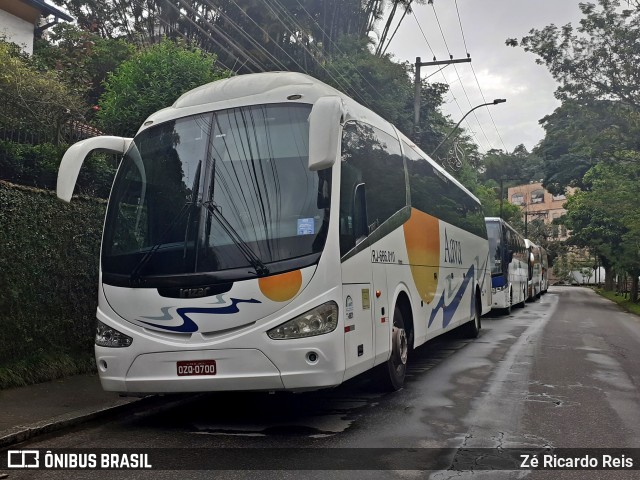 FretBus Fretamento e Turismo RJ 644.001 na cidade de Petrópolis, Rio de Janeiro, Brasil, por Zé Ricardo Reis. Número da foto: #7899054.
