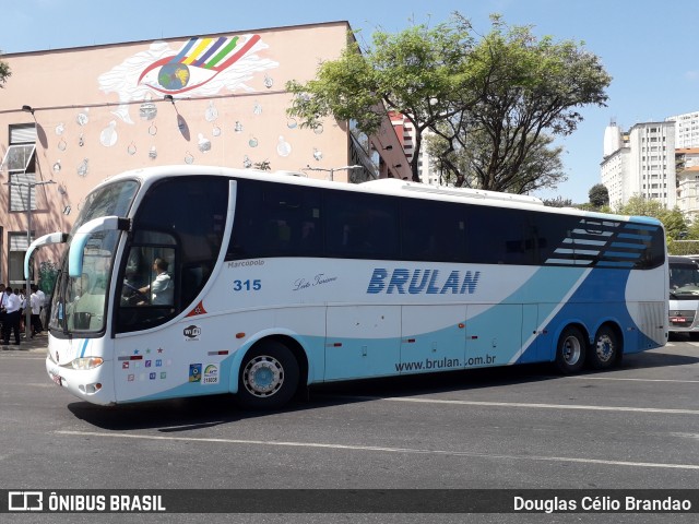 Brulan Transportes 315 na cidade de Belo Horizonte, Minas Gerais, Brasil, por Douglas Célio Brandao. ID da foto: 7899308.