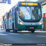 Viação Sorriso de Minas 5029 na cidade de Uberlândia, Minas Gerais, Brasil, por Marcel Fagundes. Número da foto: #:id.