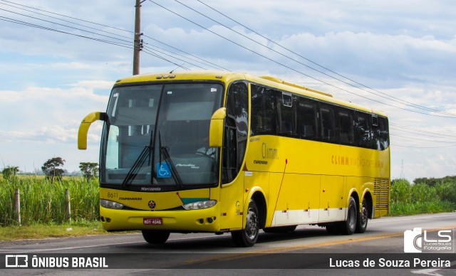 Viação Itapemirim 8611 na cidade de Campos dos Goytacazes, Rio de Janeiro, Brasil, por Lucas de Souza Pereira. ID da foto: 7900501.