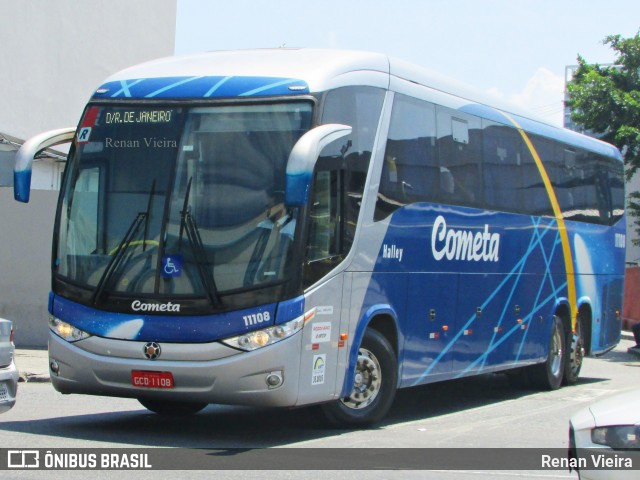 Viação Cometa 11108 na cidade de Rio de Janeiro, Rio de Janeiro, Brasil, por Renan Vieira. Número da foto: #7900979.
