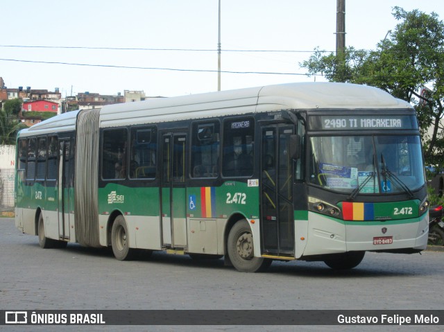 Mobibrasil São Lourenço >>> Mobi-PE 2.472 na cidade de Recife, Pernambuco, Brasil, por Gustavo Felipe Melo. Número da foto: #7903804.