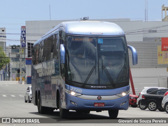 Viação Águia Branca 27210 na cidade de São Mateus, Espírito Santo, Brasil, por Giovani de Souza Pereira. ID da foto: 7904553.