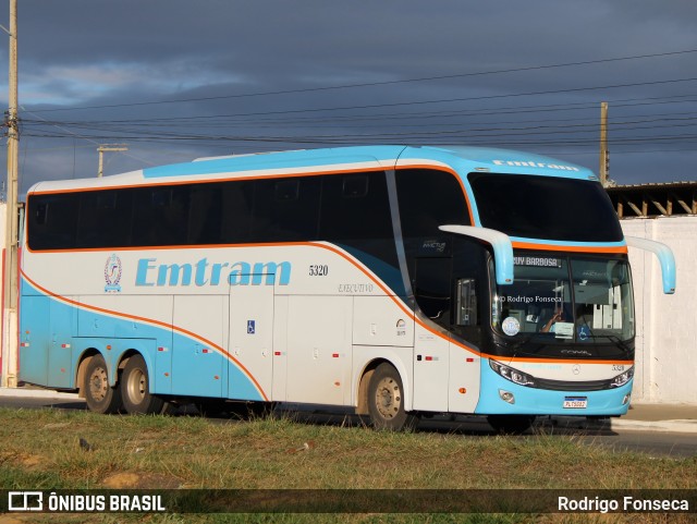 Emtram 5320 na cidade de Vitória da Conquista, Bahia, Brasil, por Rodrigo Fonseca. Número da foto: #7904393.