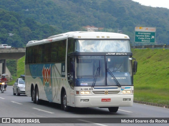 Auto Viação 1001 RJ 108.322 na cidade de Rio Bonito, Rio de Janeiro, Brasil, por Michel Soares da Rocha. ID da foto: 7906353.