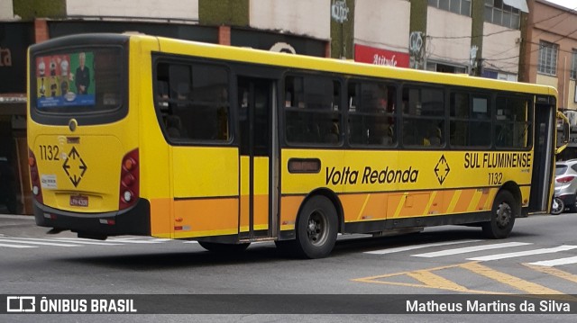 Viação Sul Fluminense 1132 na cidade de Volta Redonda, Rio de Janeiro, Brasil, por Matheus Martins da Silva. Número da foto: #7904378.