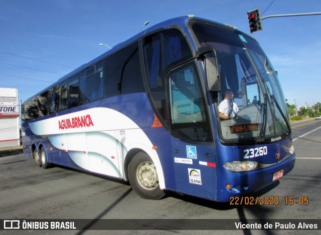 Viação Águia Branca 23260 na cidade de São Mateus, Espírito Santo, Brasil, por Vicente de Paulo Alves. Número da foto: #7903143.